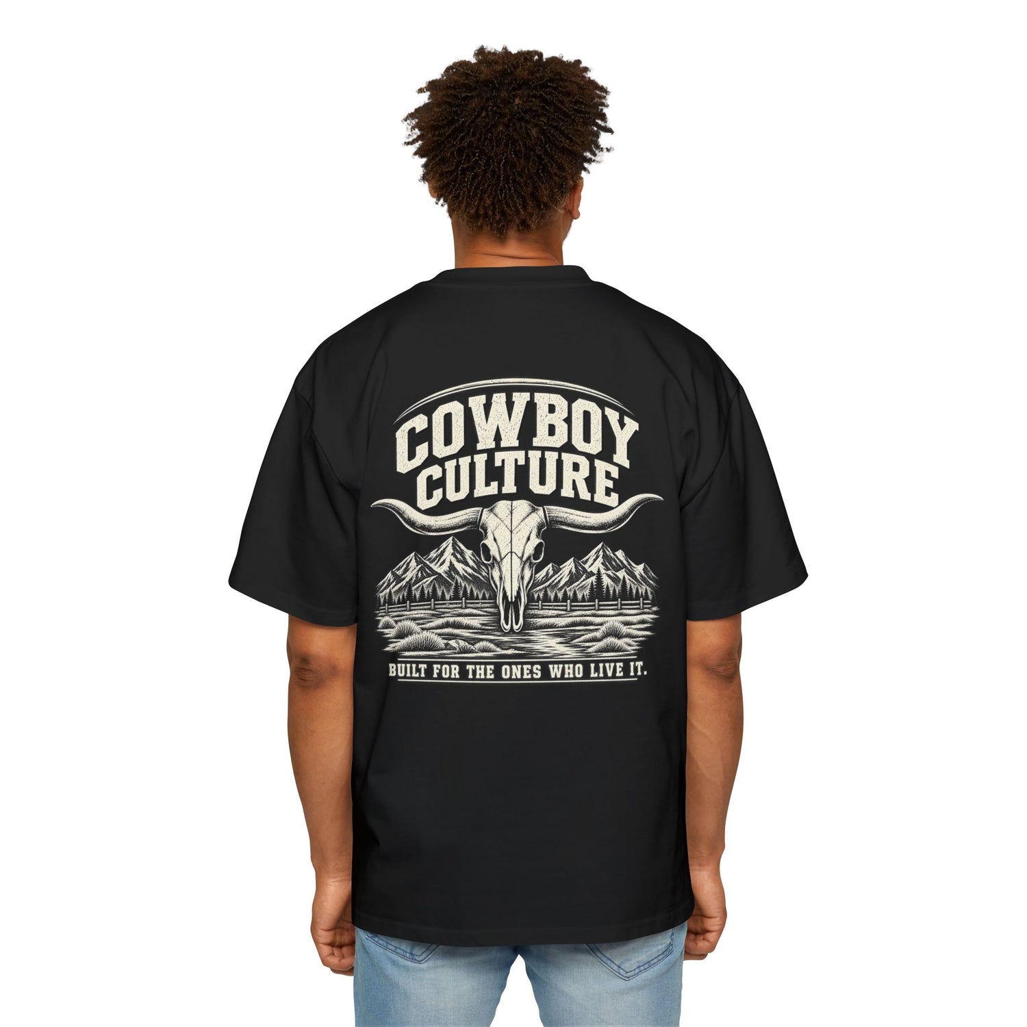 Cowboy Culture Mountain Skull Tee product image