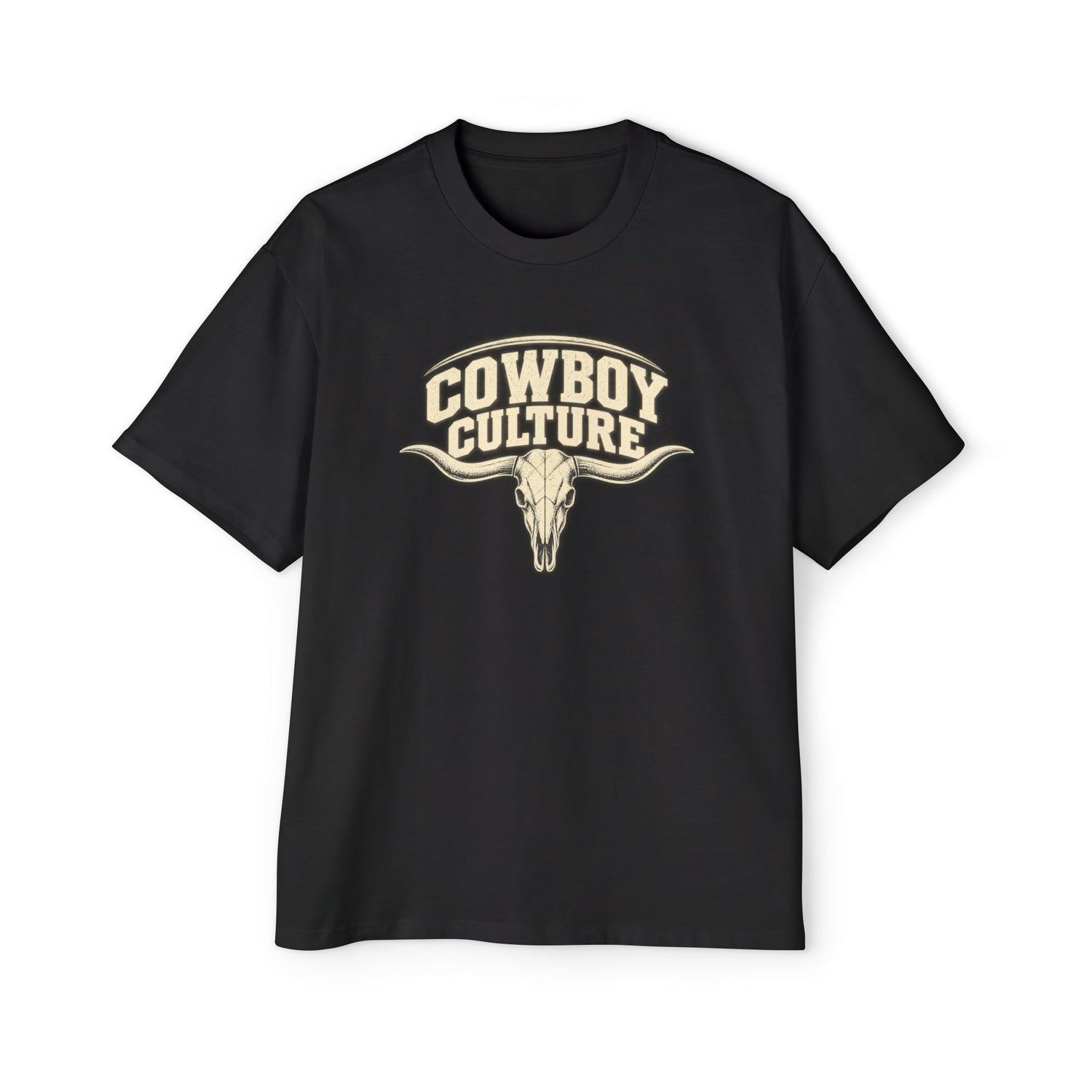 Cowboy Culture Longhorn Skull Tee product image