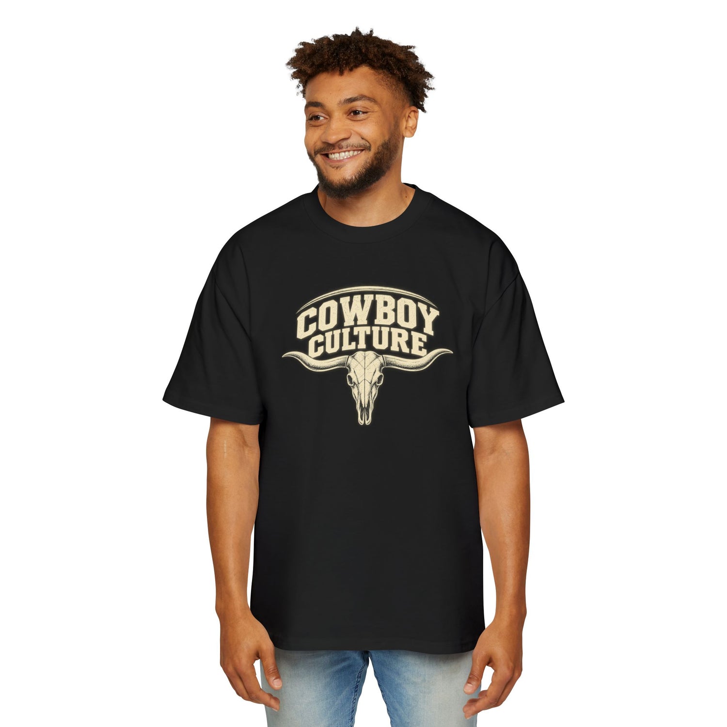 Cowboy Culture Longhorn Skull Tee product image